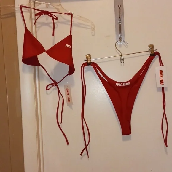 NIP - Fullsend By Nelk bikini triangle top Set - Size XL - Picture 7 of 8